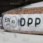 Pellet drzewny DPP worek - certyfikaty bok Paleko