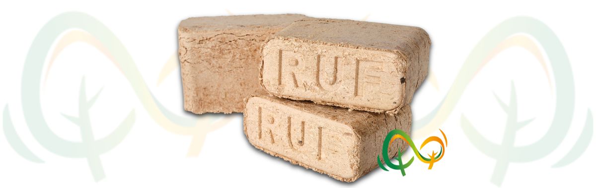 Brykiet drzewny kostka RUF Paleko Bydgoszcz Hurtownia