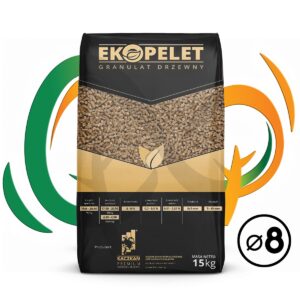 Pellet drzewny Ekopelet Dębowy 8 mm