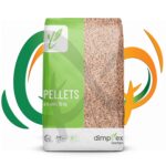 Pellet drzewny Dimplex worek logo białe tło